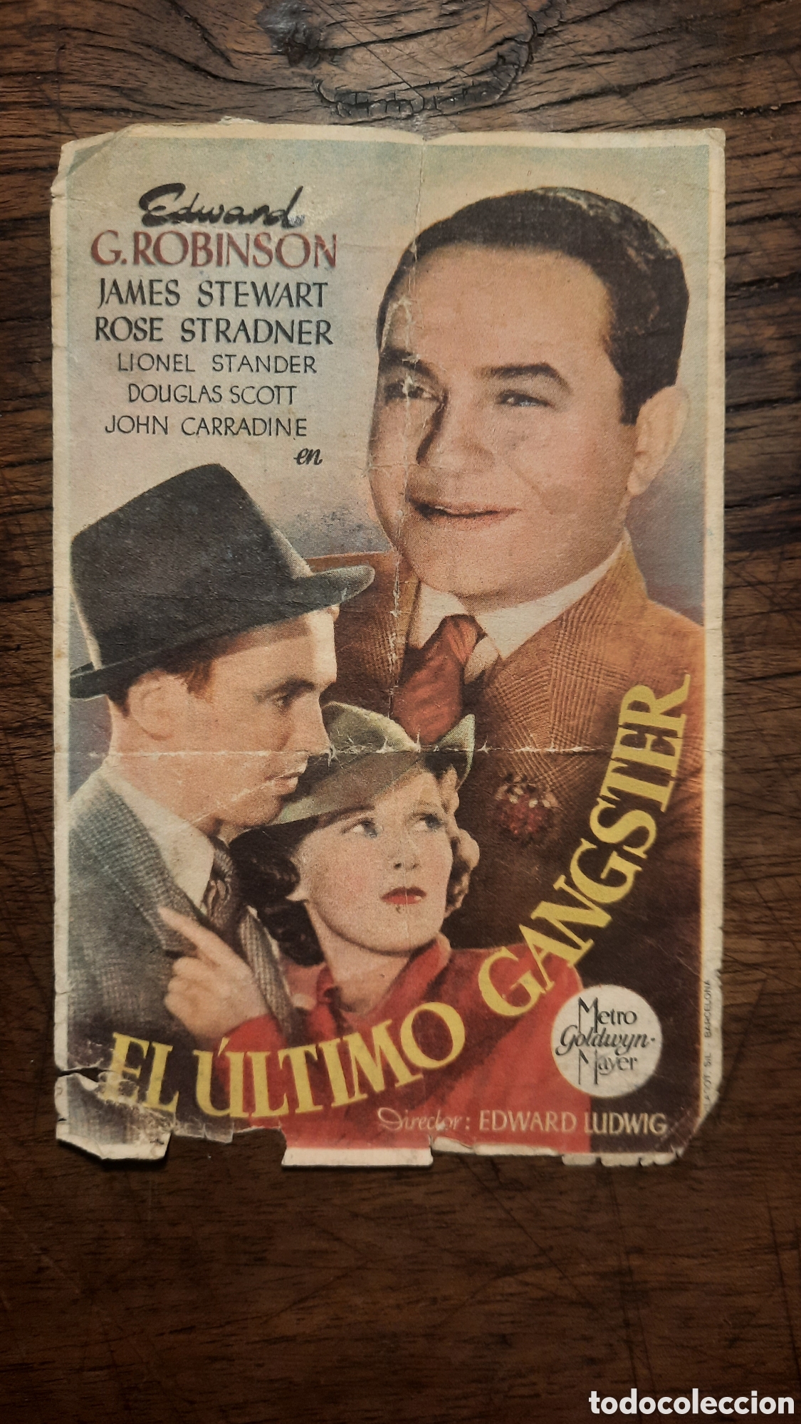 Cine: Programa de cine antiguo: El &uacute;ltimo gangster - Foto 1