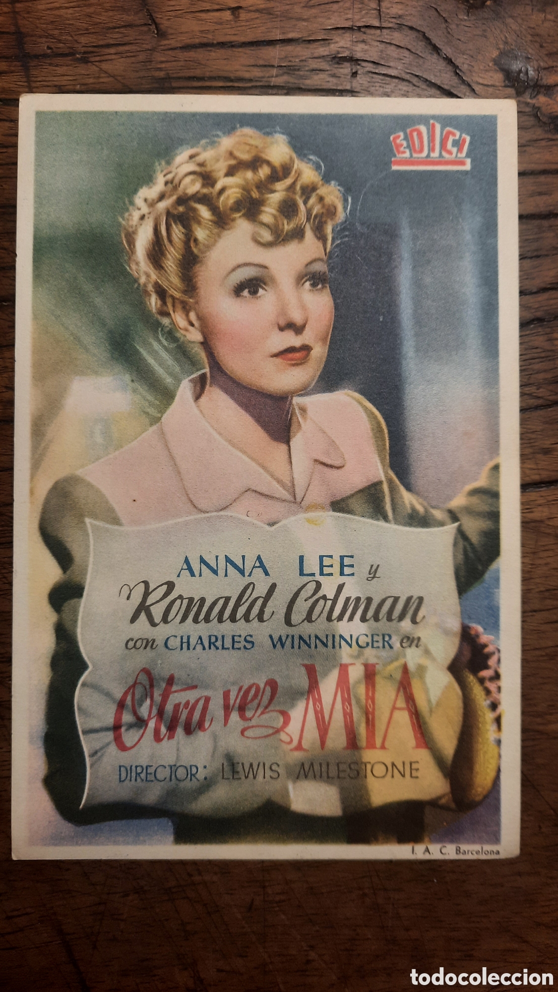 Cine: Programa de cine: Otra vez m&iacute;a - Foto 1