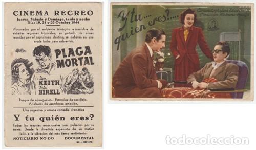 Cine: PLAGA MORTAL/Y T&Uacute;...&iquest;QUI&Eacute;N ERES? - Foto 1