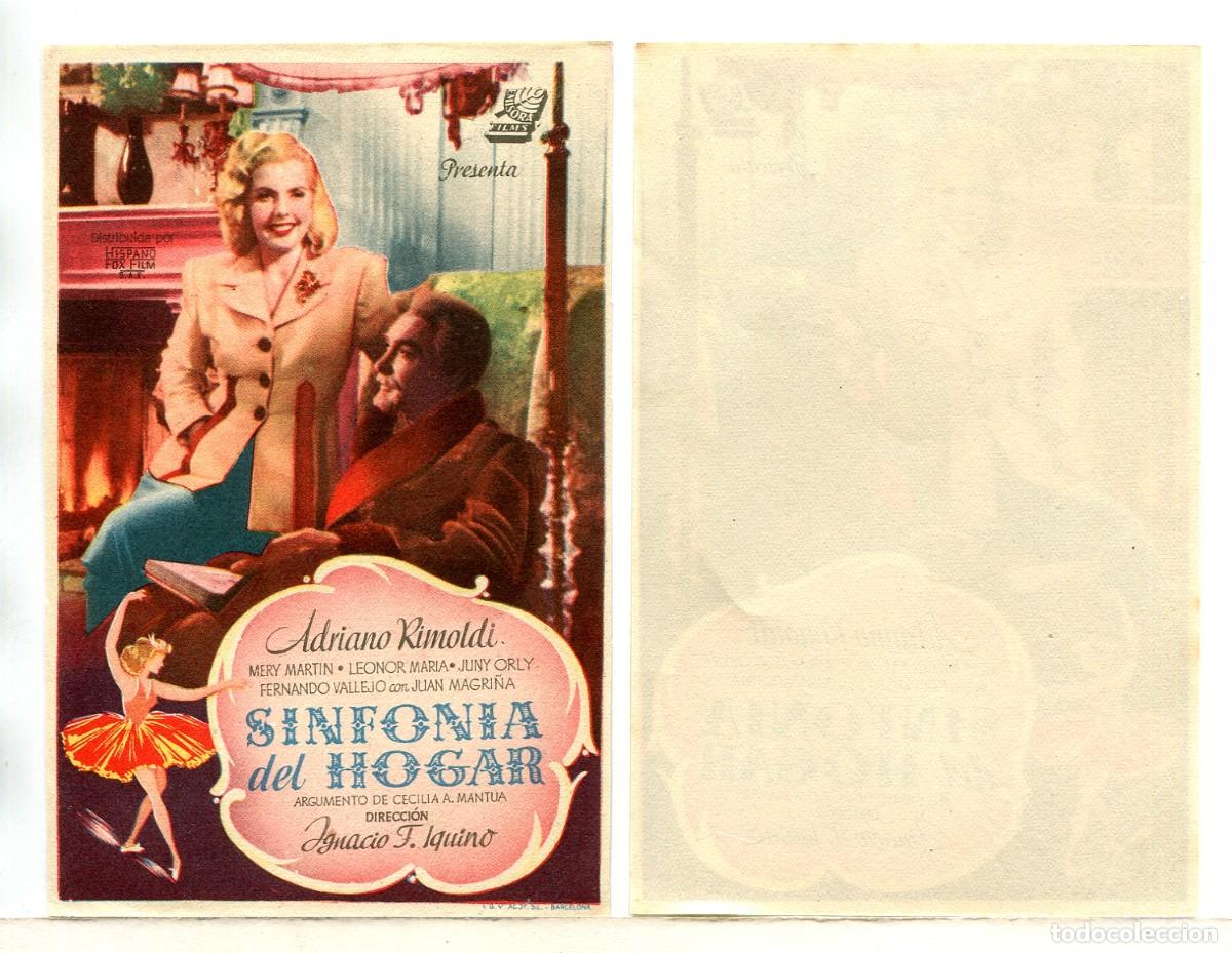 Cine: SINFONIA DEL HOGAR, con Mery Mart&iacute;n. - Foto 1