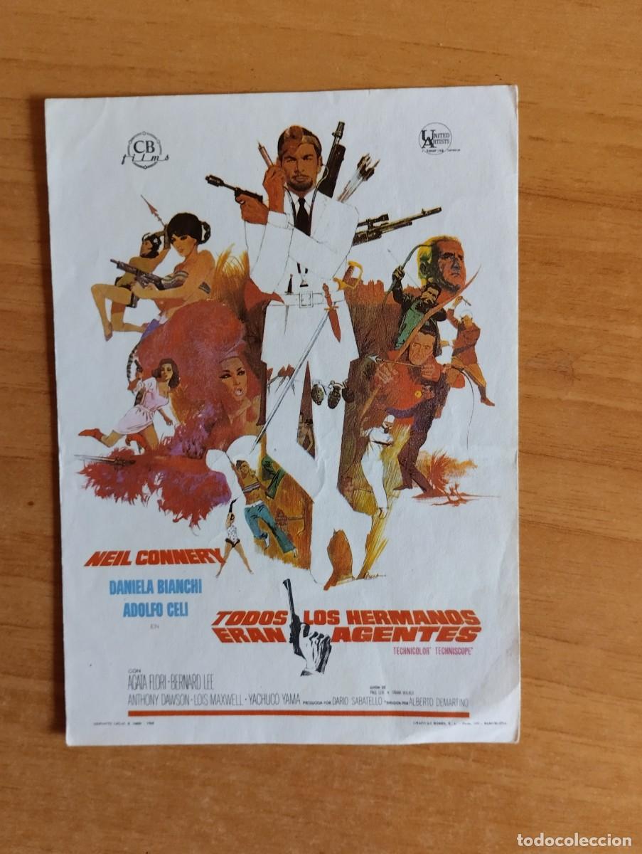 Cine: VERDE2-- PROGRAMA DE CINE - -. TODOS LOS HERMANOS ERAN AGENTES - Foto 1
