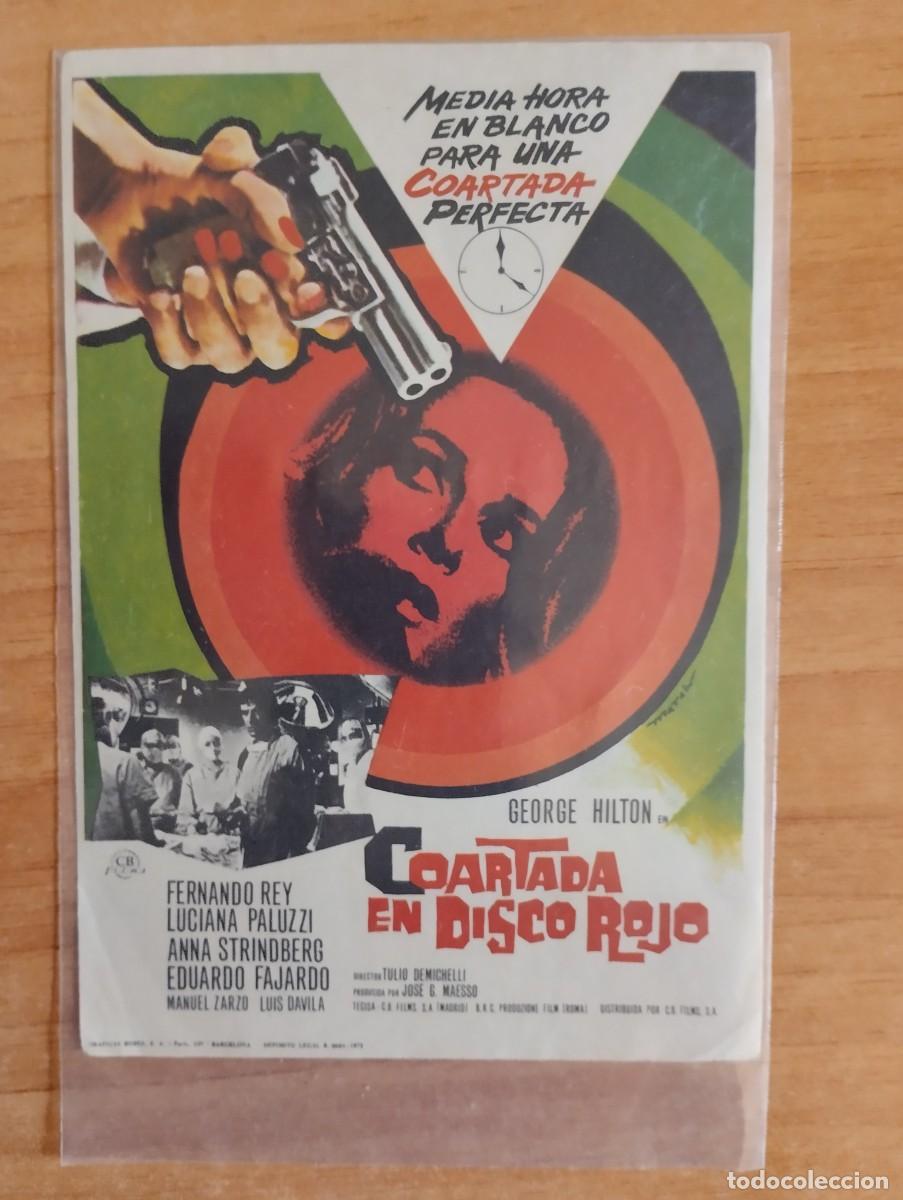Cine: VERDE2-- PROGRAMA DE CINE - -. COARTADA EN DISCO ROJO - Foto 1