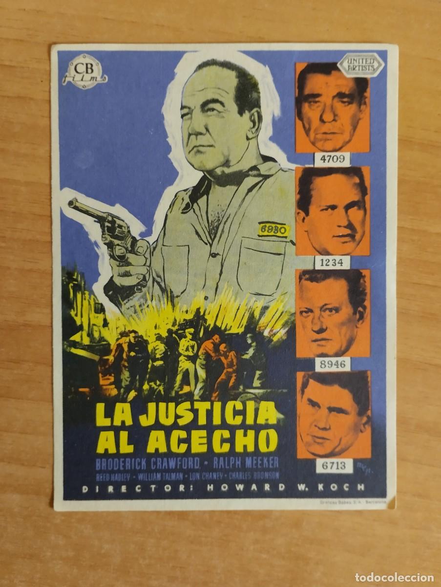Cine: VERDE2-- PROGRAMA DE CINE - -. LA JUSTICIA AL ACECHO ct - Foto 1