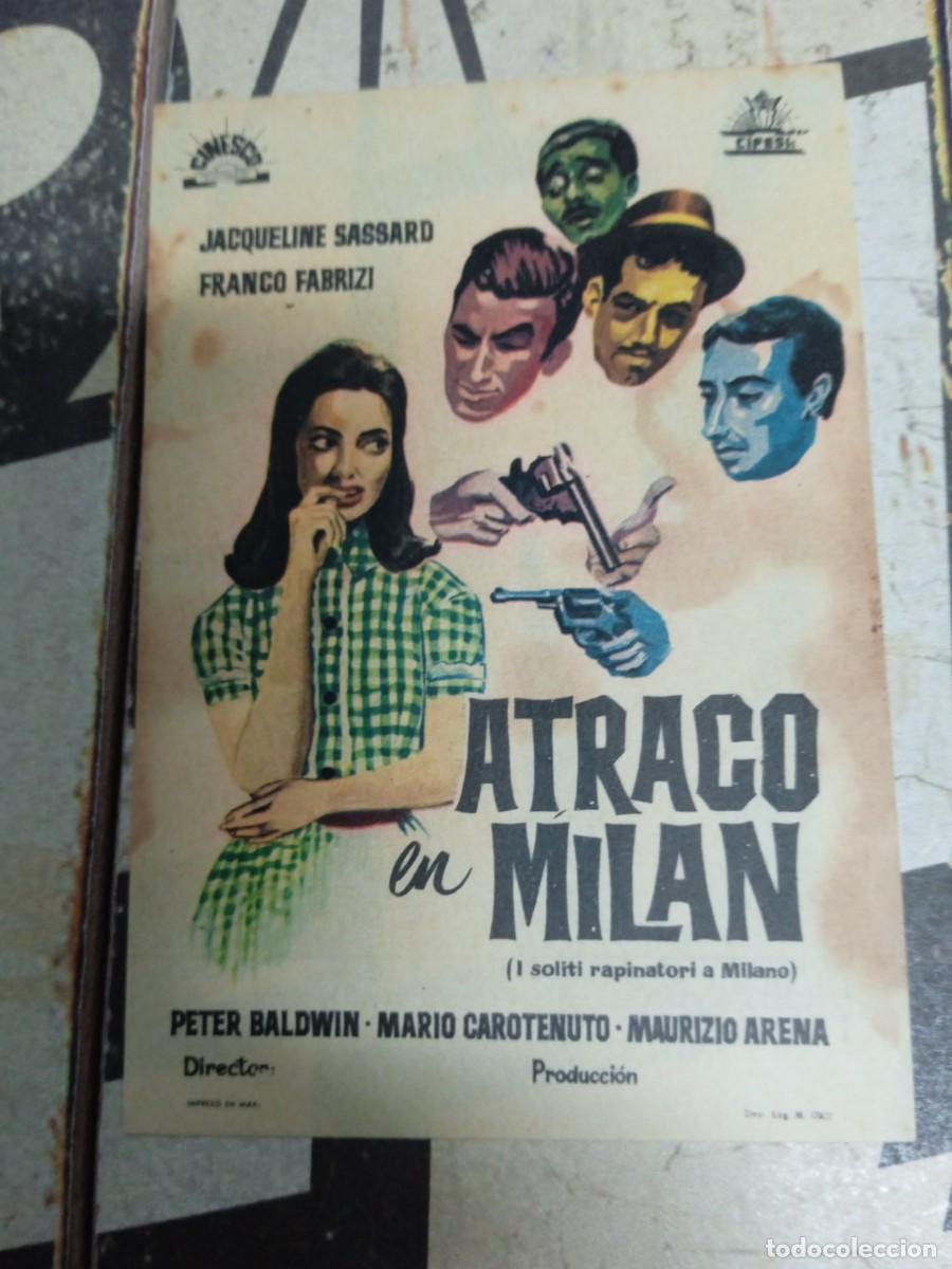 Cine: Atraco en Milan sin publicidad - Foto 1