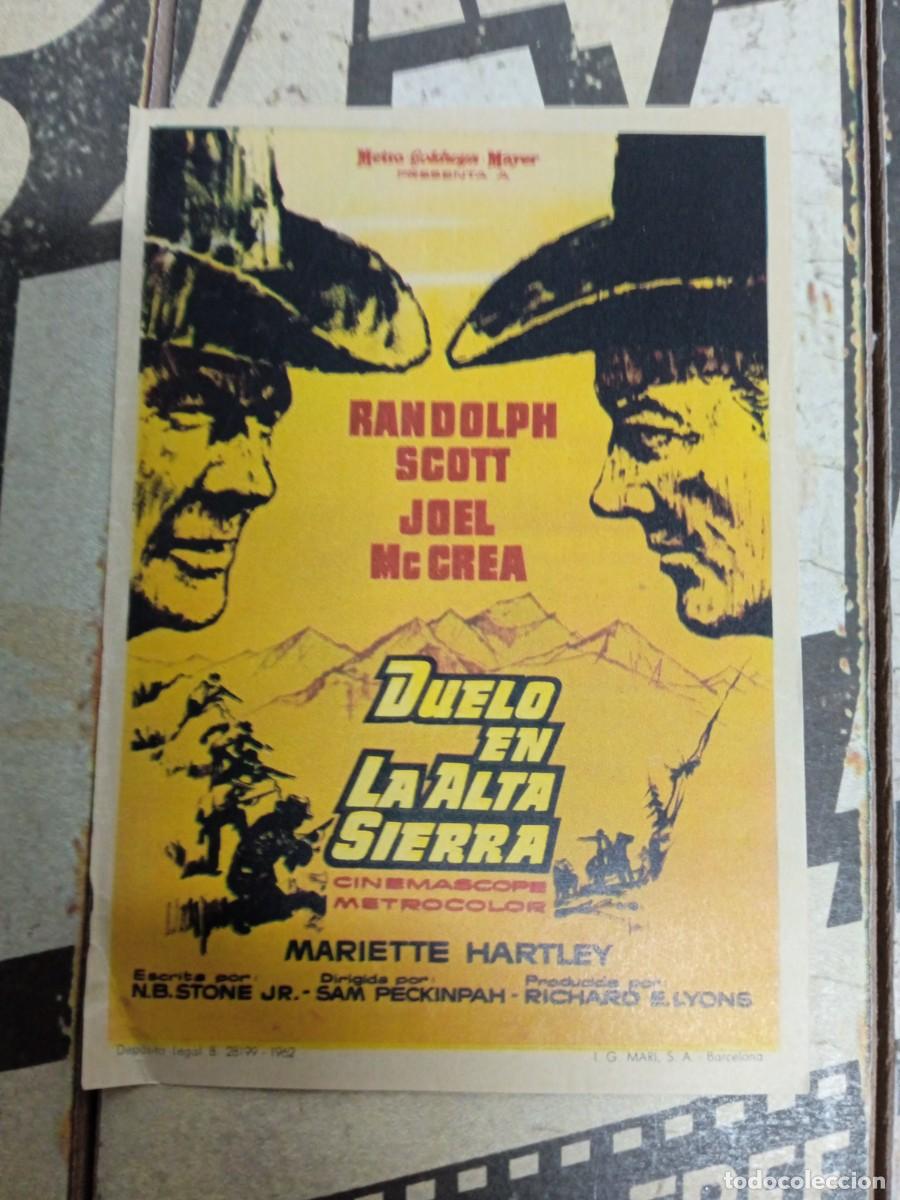 Cine: Duelo en la alta sierra - Foto 1