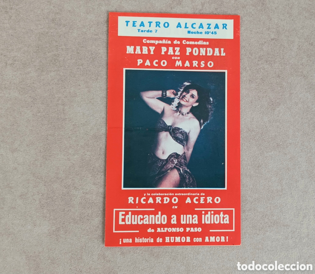 Cine: Programa Revista Mari Paz Pondal Educando a un idiota CON DEDICATORIA - Foto 1