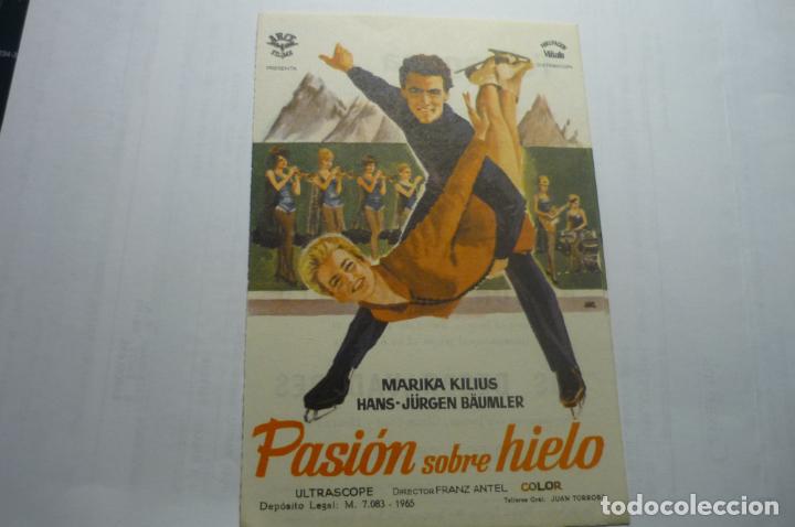 Cine: PROGRAMA PASION SOBRE HIELO.-PUBLICIDAD - Foto 1