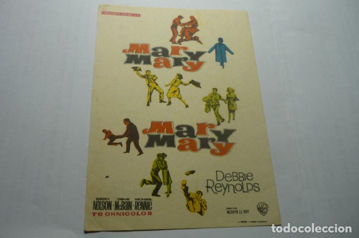 Cine: PROGRAMA MARY MARY-DEBBIE REYNOLDS PUBLICIDAD - Foto 1