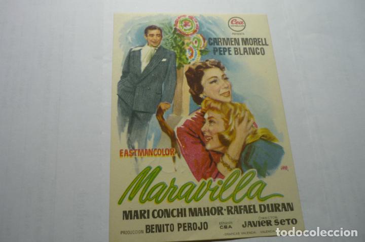 Cine: PROGRAMA MARAVILLA CARMEN MORELL PUBLICIDAD - Foto 1