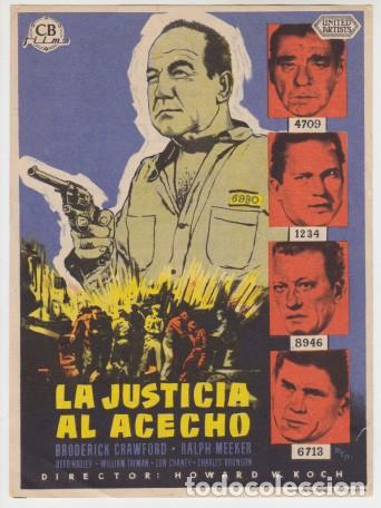 Cine: LA JUSTICIA AL ACECHO (Con publicidad) - Foto 1