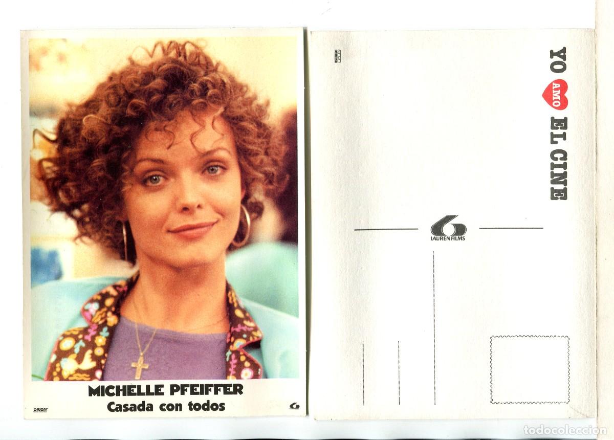 Cine: CASADA CON TODOS, con Michelle Pfeiffer. POSTAL. - Foto 1