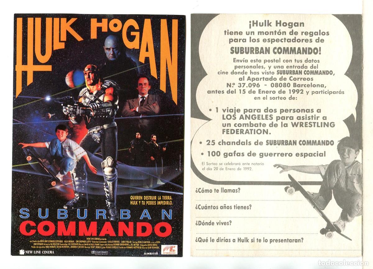 Cine: SUBURBAN COMMANDO, con Hulk Hogan. - Foto 1