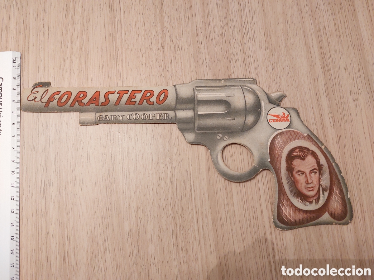 Cine: Programa troquelado El forastero con Gary Cooper - Foto 1