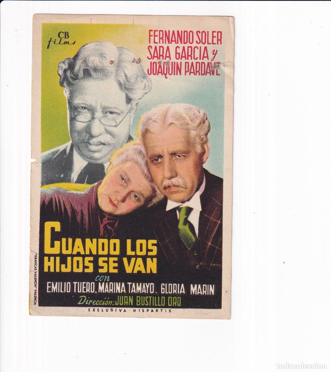 Cine: CUANDO LOS HIJOS SE VAN .- FERNANDO SOLER - Foto 1