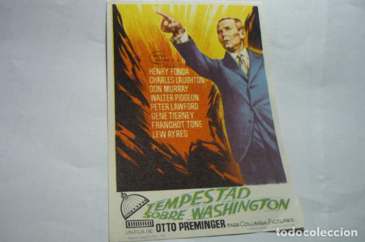 Cine: programa tempestad sobre washington .-henry fonda - Foto 1