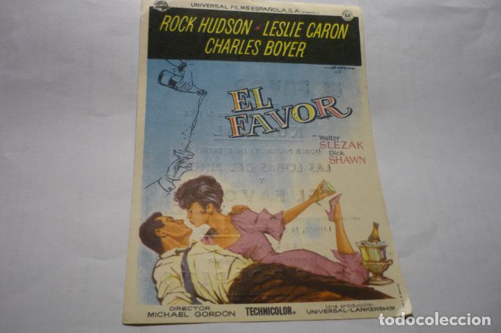 Cine: programa el favor rock hudson .-publicidad - Foto 1