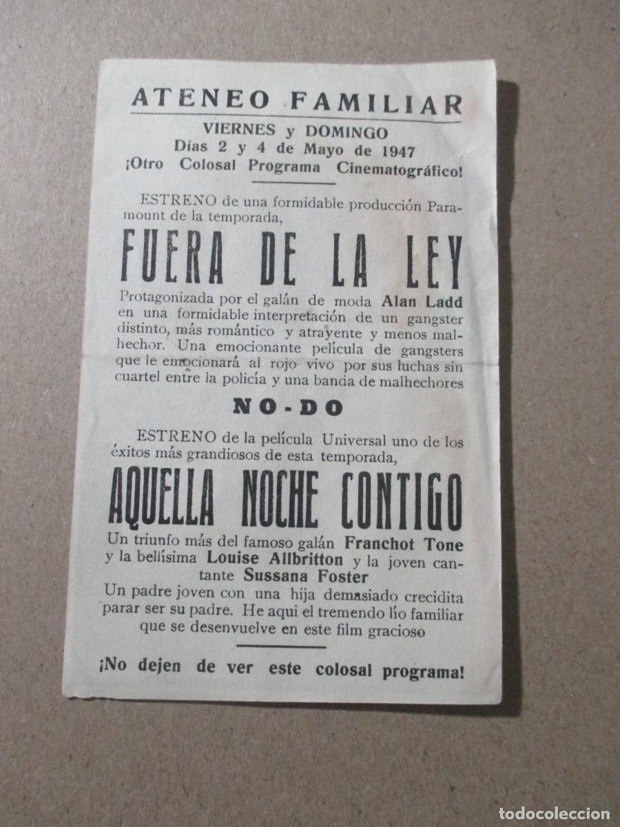Cine: folletos de cine- antiguos - Foto 2