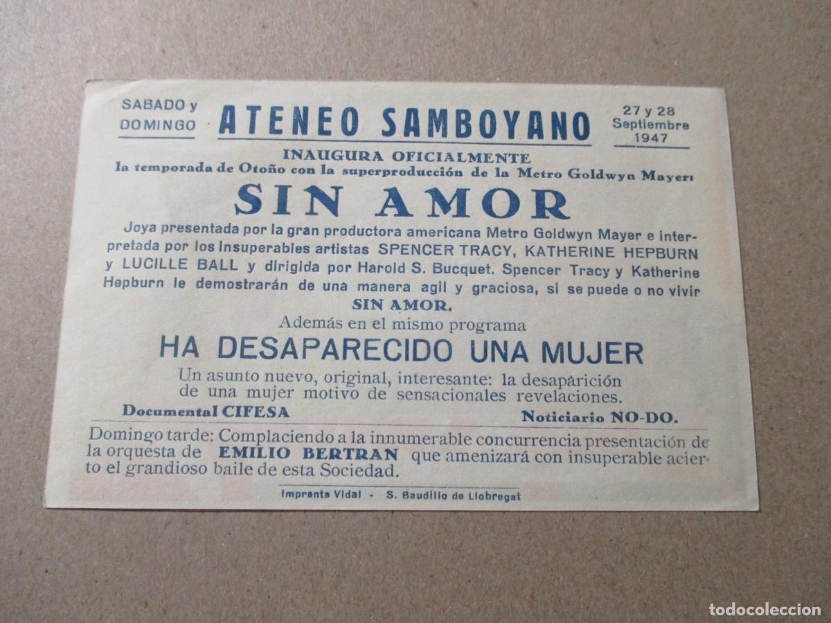 Cine: folletos de cine- antiguos - Foto 2