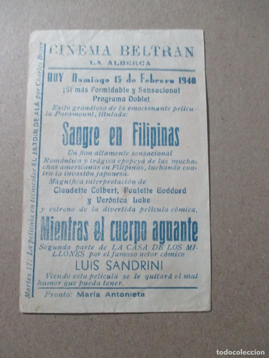 Cine: folletos de cine- antiguos - Foto 2
