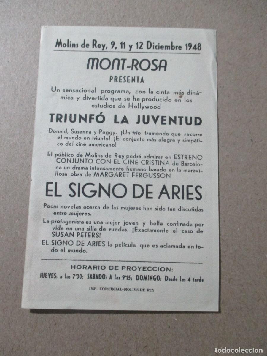 Cine: folletos de cine- antiguos - Foto 2