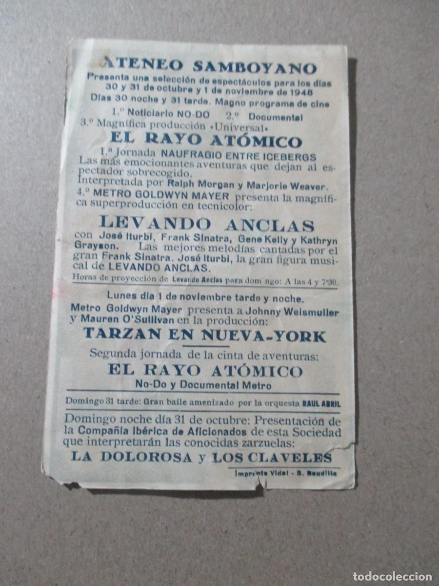Cine: folletos de cine- antiguos - Foto 2