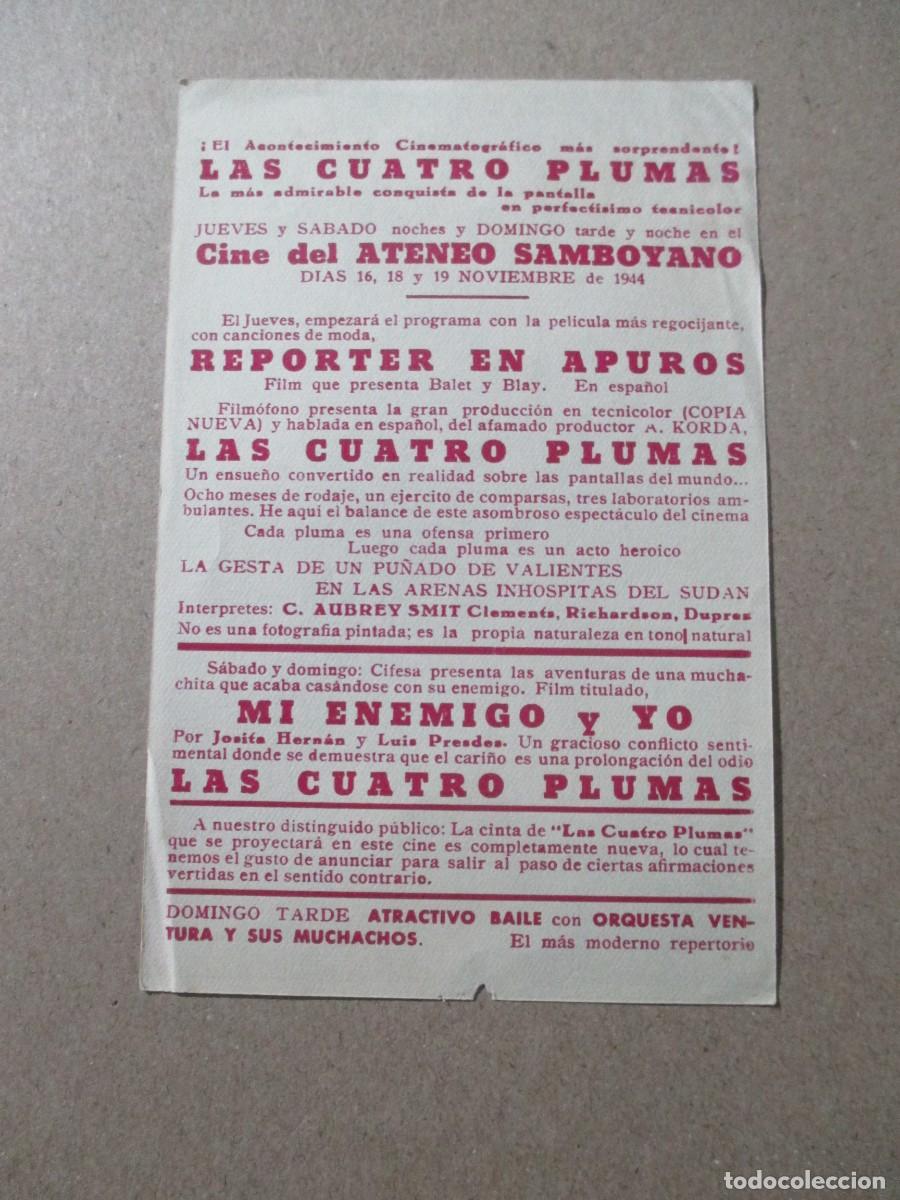 Cine: folletos de cine- antiguos - Foto 2