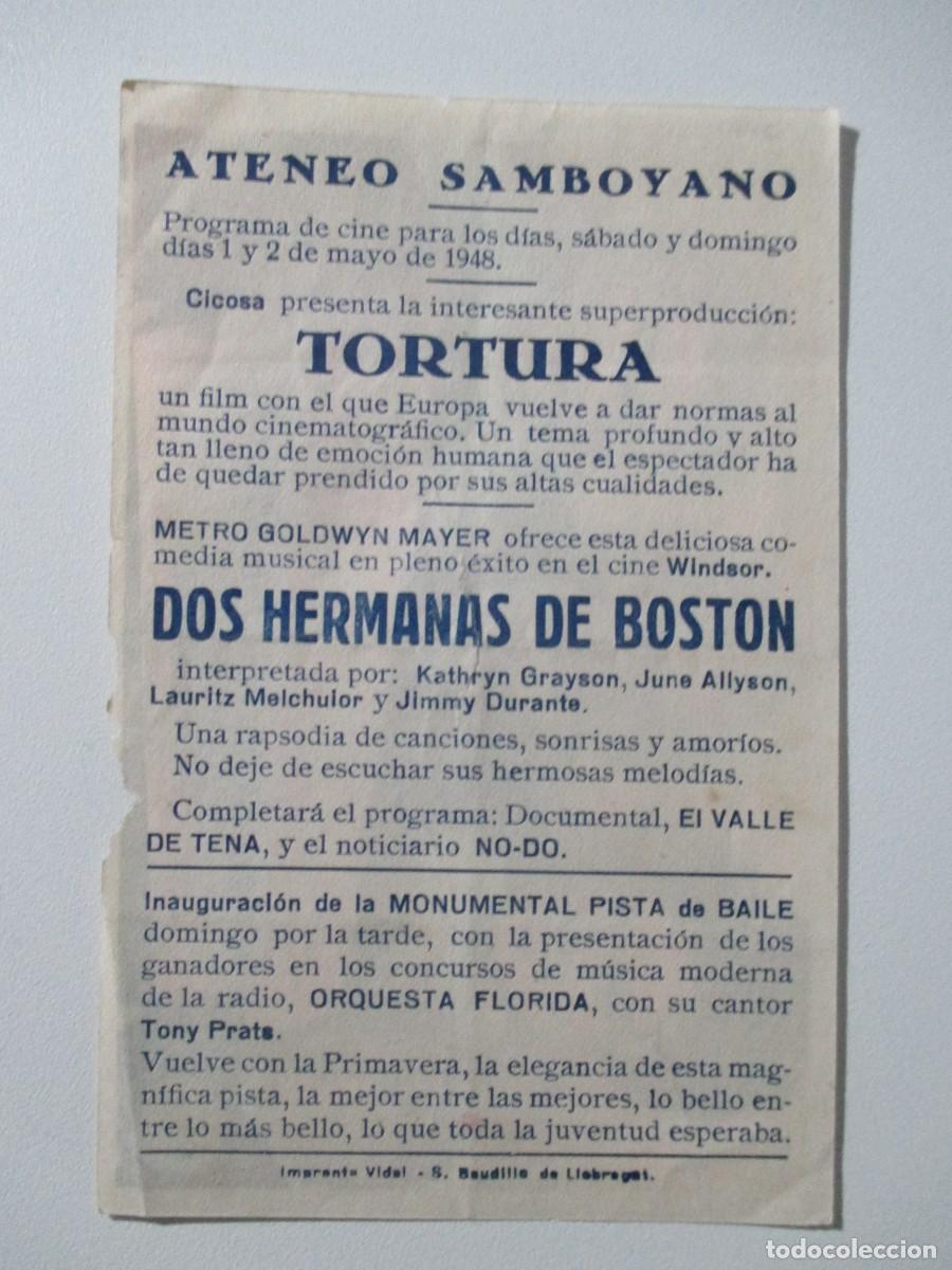 Cine: folletos de cine- antiguos - Foto 2
