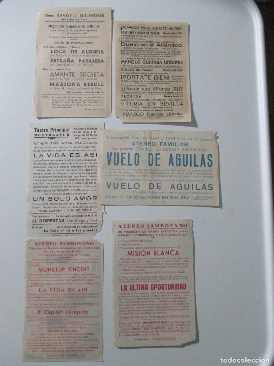 Cine: folletos de cine- antiguos - Foto 2