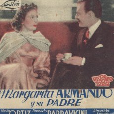  Foglietti di film di film antichi di cinema: 6599 MARGARITA ARMANDO Y SU PADRE