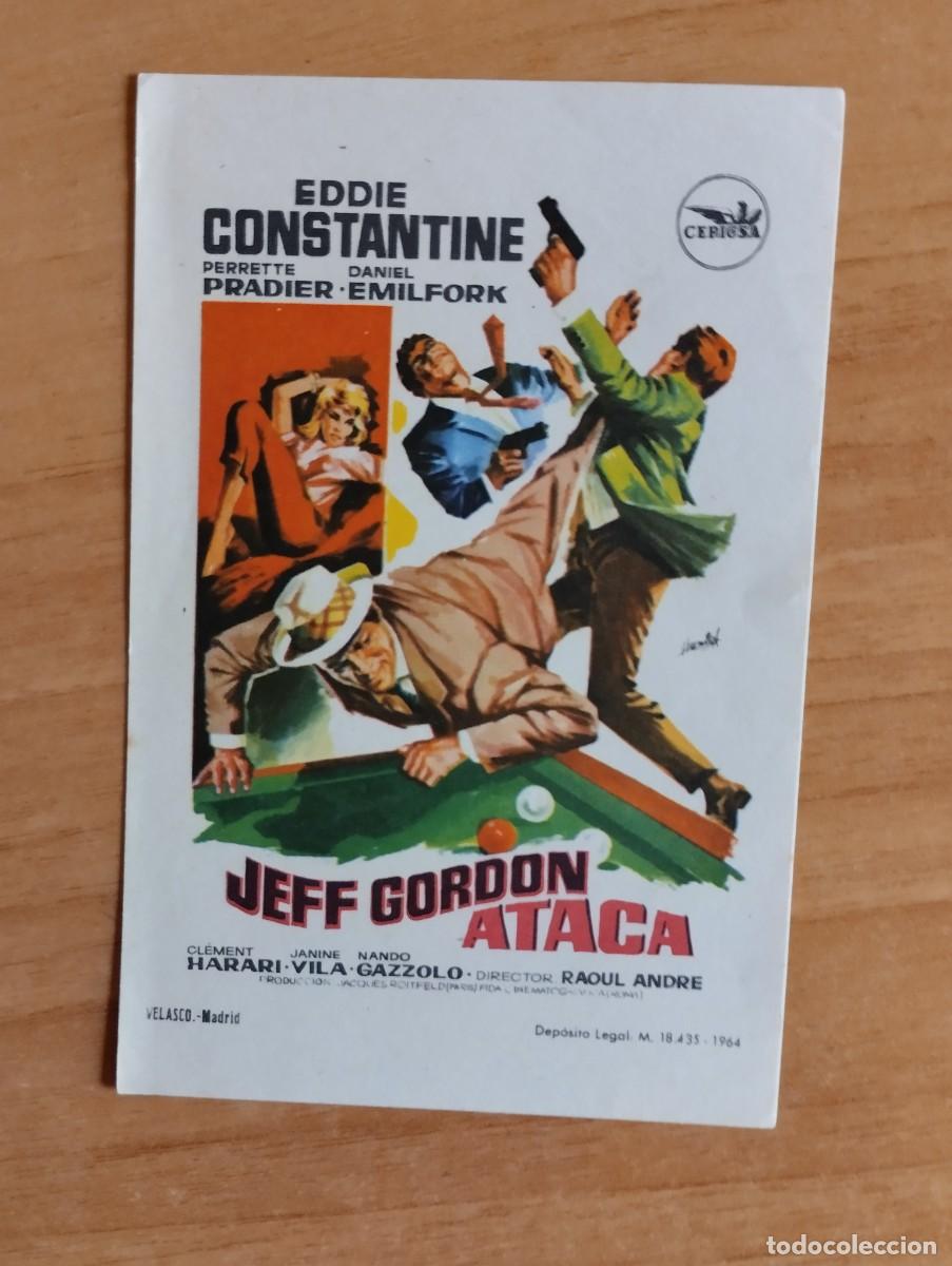 Cine: NUM1,-- PROGRAMA DE CINE - -. JEFF GORDON ATACA - Foto 1