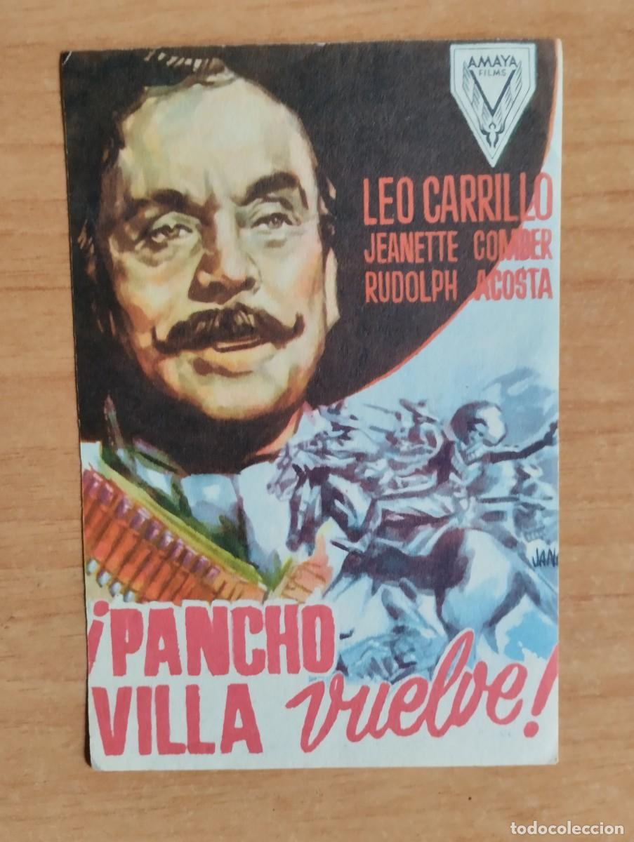 Cine: N&ordm;1-- PROGRAMA DE CINE-- PANCHO VILLA VUELVE - Foto 1