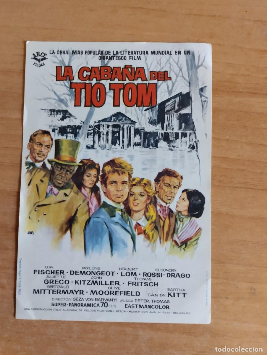 Kino: N&ordm;1-- PROGRAMA DE CINE-- LA CABA&Ntilde;A DEL TIO TOM ct