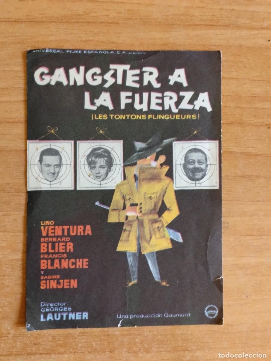 Kino: N&ordm;1-- PROGRAMA DE CINE-- GANGSTER A LA FUERZA