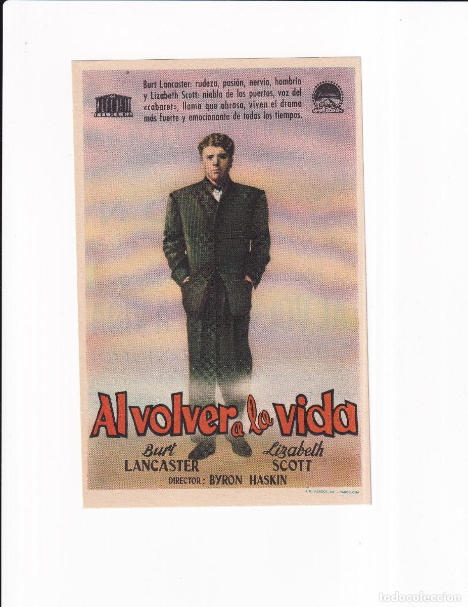 Cine: AL VOLVER A LA VIDA: BURT LANCASTER