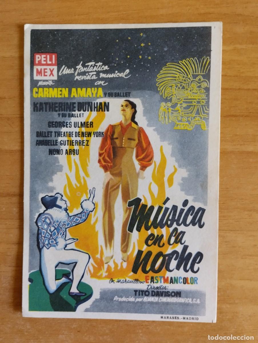 Cine: N&ordm;1-- PROGRAMA DE CINE-- MUSICA EN LA NOCHE - Foto 1