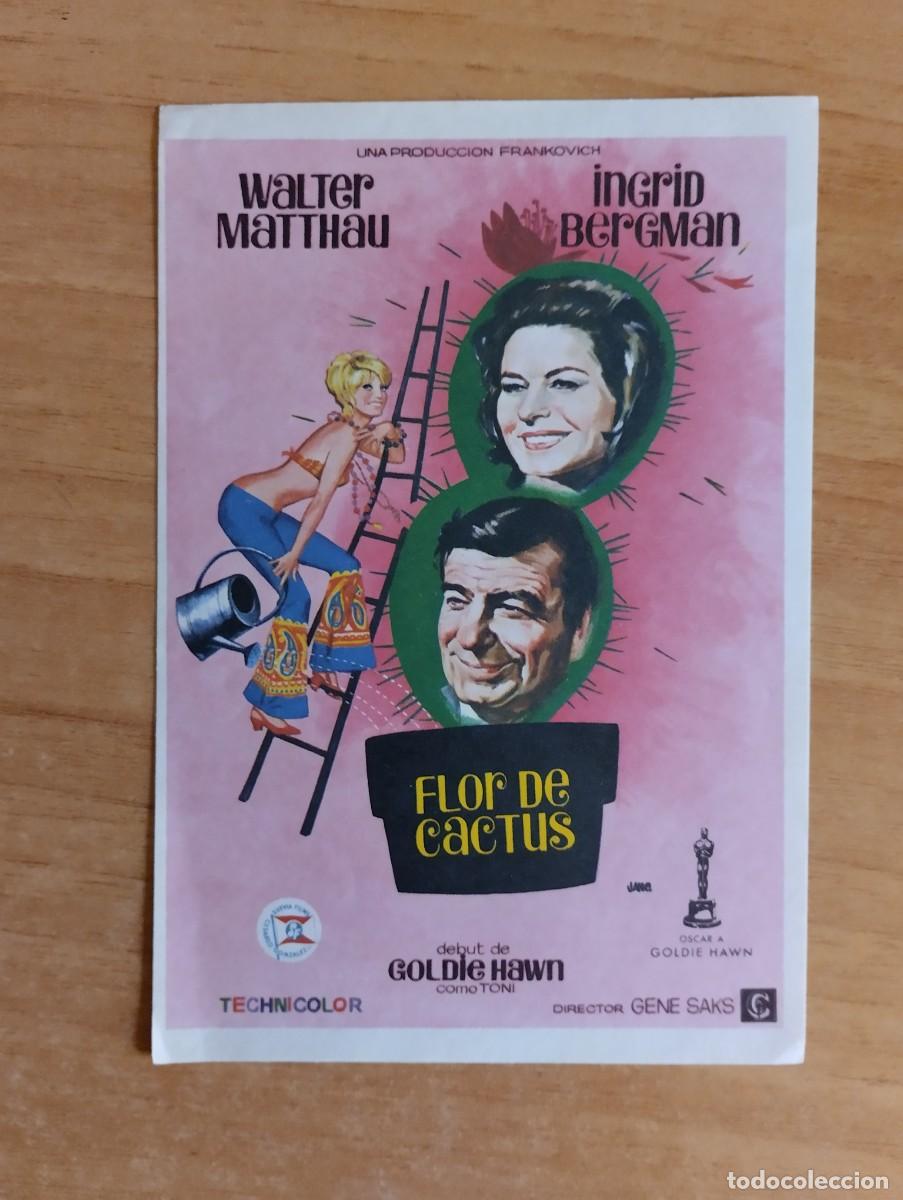 Cine: N&ordm;1-- PROGRAMA DE CINE-- FLOR DE CACTUS - Foto 1