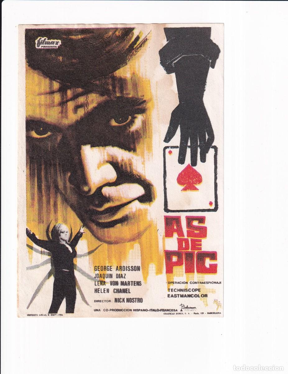 Cine: AS DE PIC : GEORGE ADISSON - Foto 1