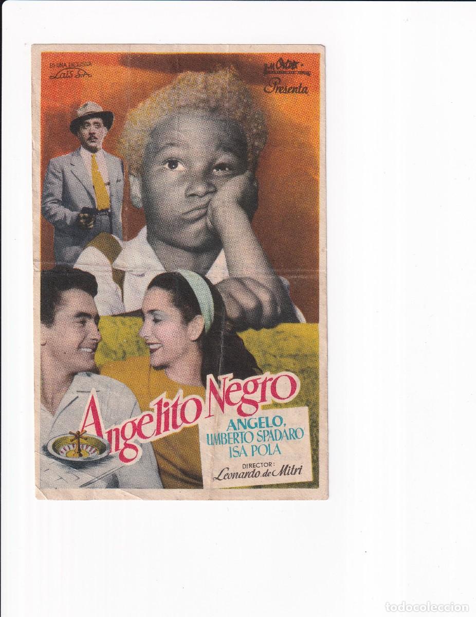 Cine: ANGELITO NEGRO : ANGELO, UMBERTO SPADARO - Foto 1
