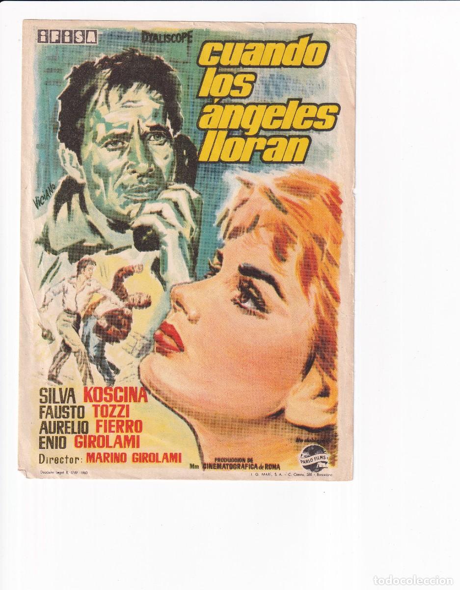 Cine: CUANDO LOS ANGELES LLORAN : SILVA KOSCINA - Foto 1
