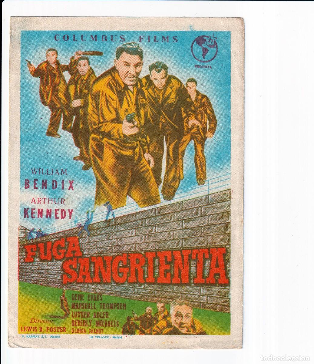 Cine: FUGA SANGRIENTA : WILLIAM BENDIX - Foto 1