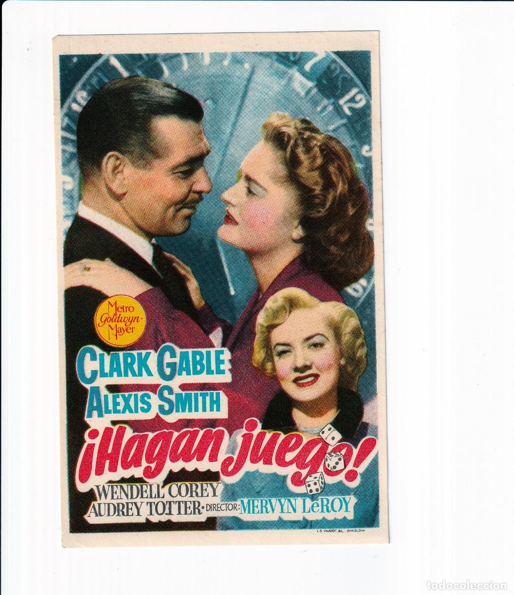 Cine: HAGAN JUEGO : CLARK GABLE - Foto 1