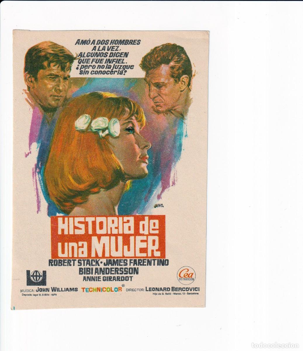 Cine: HISTORIA DE UNA MUJER : ROBERT STACK - Foto 1