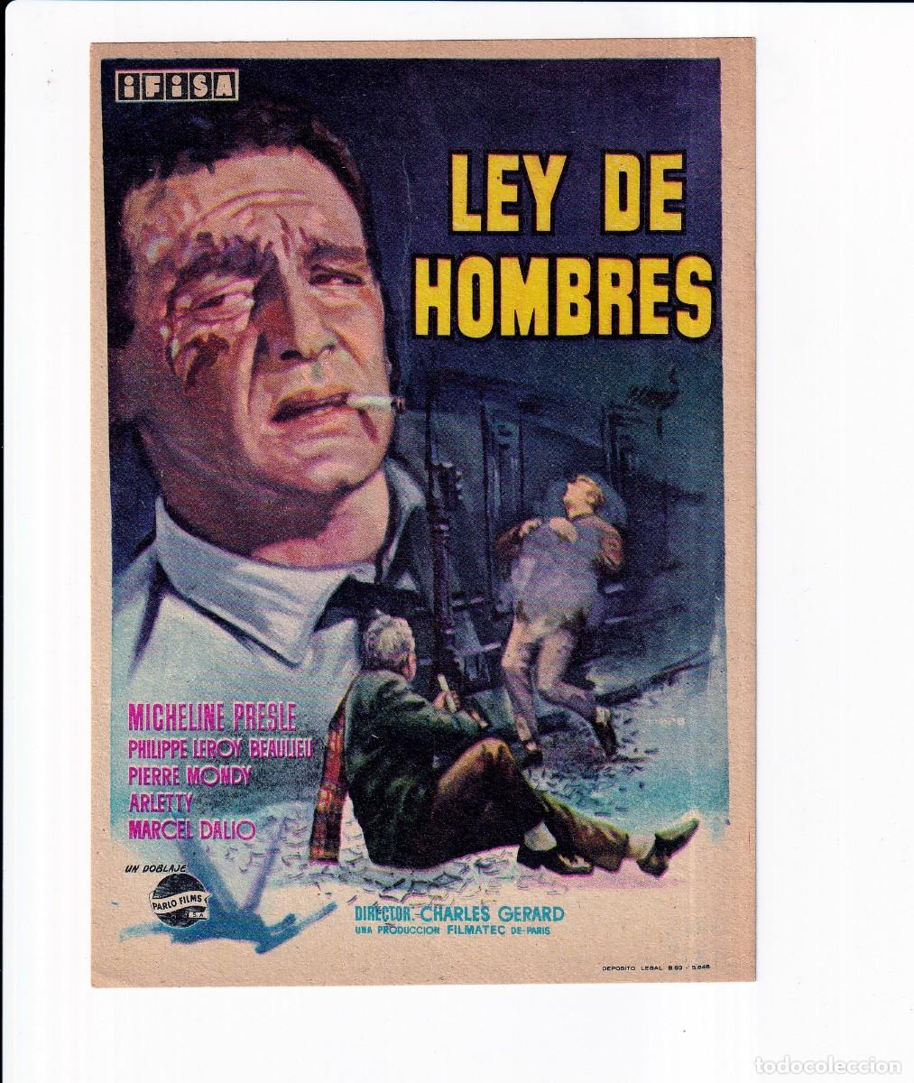 Cine: LEY DE HOMBRES : MICHELINE PRESLE - Foto 1