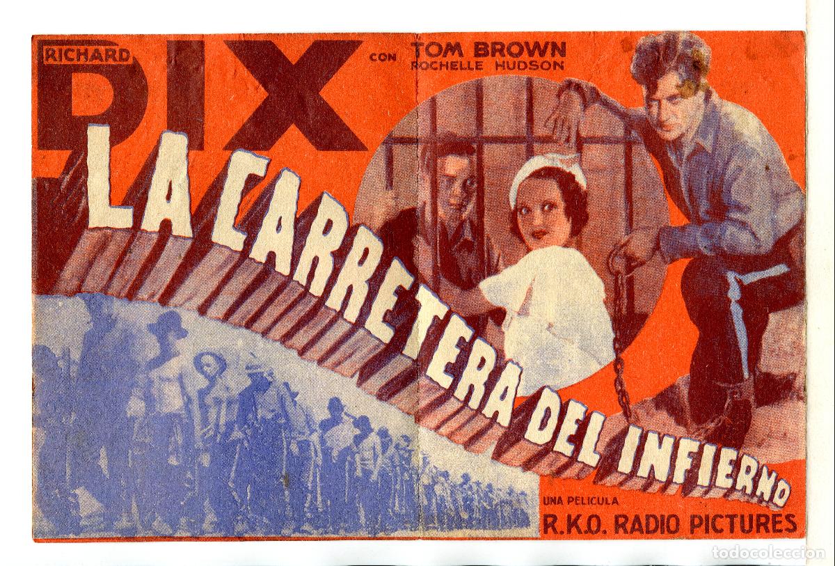 Cine: LA CARRETERA DEL INFIERNO, con Richard Dix. - Foto 1