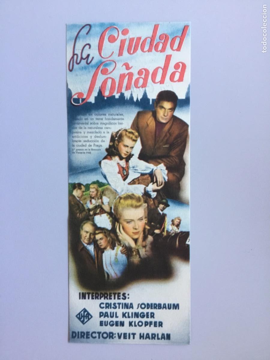 Cine: LA CIUDAD SO&Ntilde;ADA // CRISTINA SODERBAUM // 1944 // TEATRO CIRCO VILLAR - Foto 1