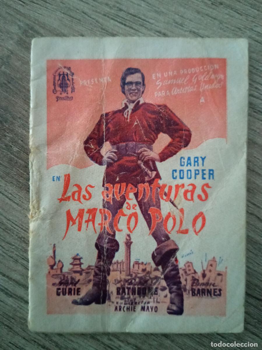 Cine: LAS AVENTURAS DE MARCO POLO, GARY COOPER, CINEMA GUILLEN, PATERNA, VALENCIA