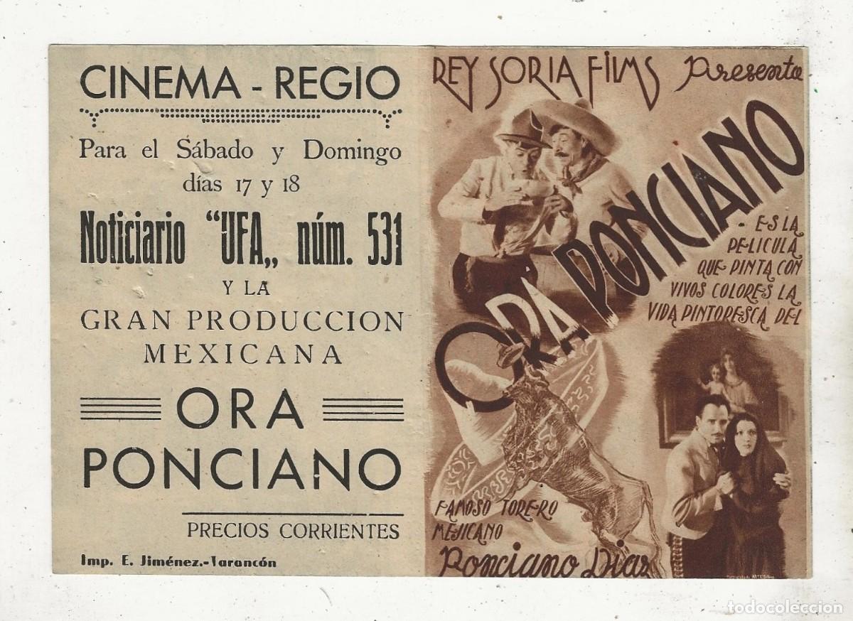 Cine: PROGRAMA DE CINE DOBLE - OPA PONCIANO - Foto 1