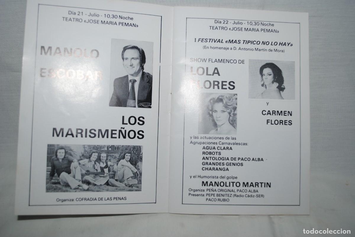 Cine: CADIZ PROGRAMA DE LOS FESTIVALES DE VERANO 1983 - Foto 2