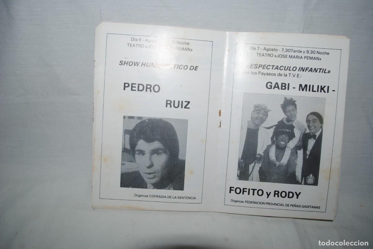 Cine: CADIZ PROGRAMA DE LOS FESTIVALES DE VERANO 1983 - Foto 7