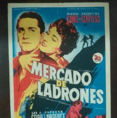 Cine: MERCADO DE LADRONES - SIMPLE CON PUBLICIDAD FANTASIO MODERNO - MALLORCA BUENO